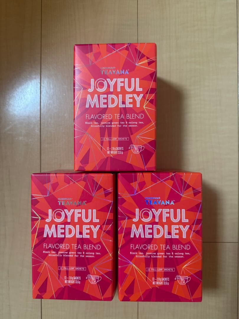 スタバTEAVANA JOYFUL MEDLEY ジョイフルメドレー ３箱