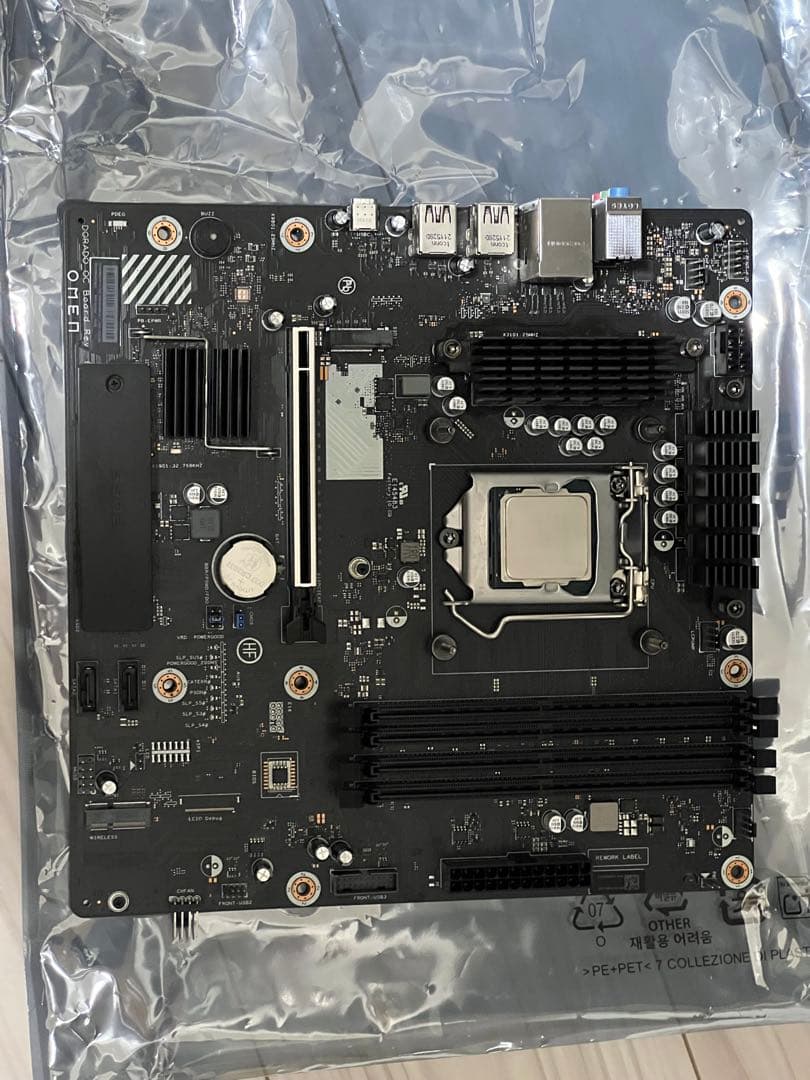i9-10850K CPU 3.60GHz + omen マザーボード