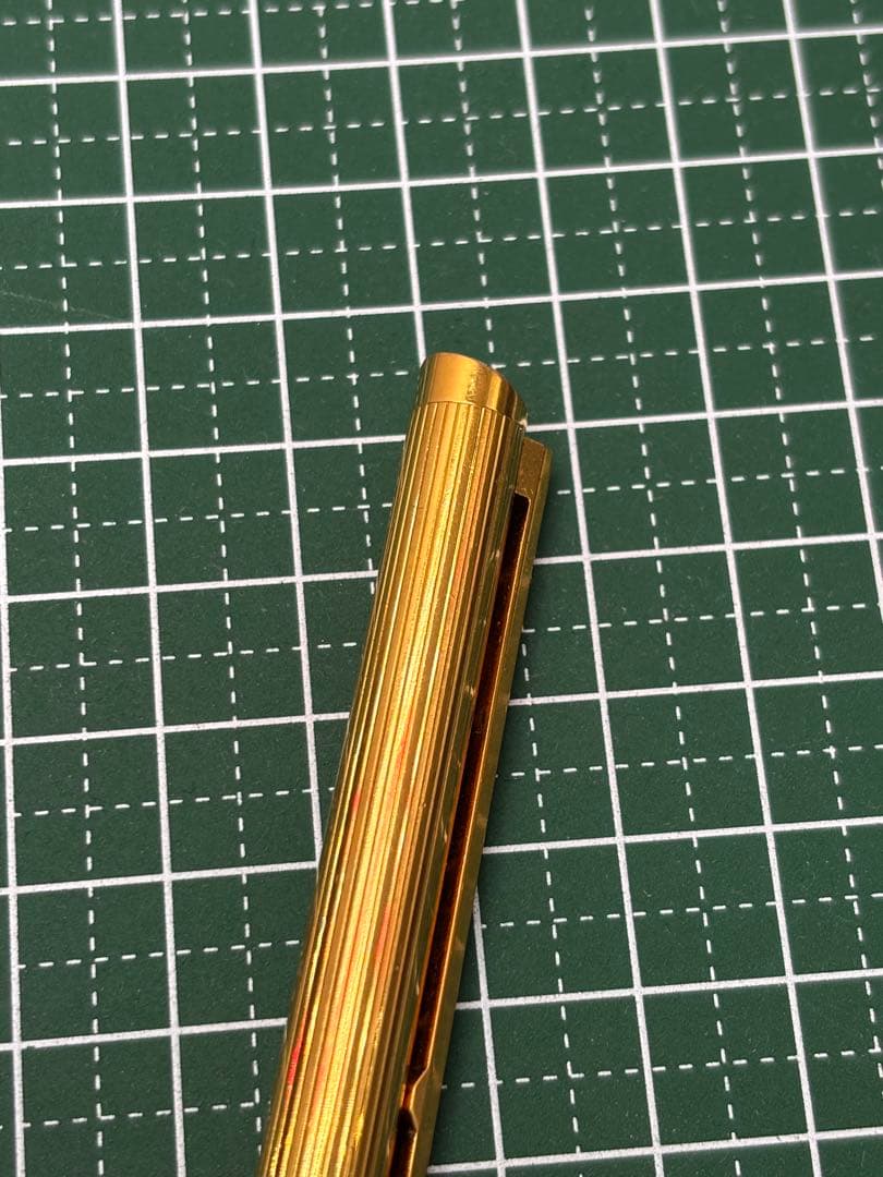 希少 廃盤 dunhill ダンヒル ボールペン ニュージェムライン ゴールド