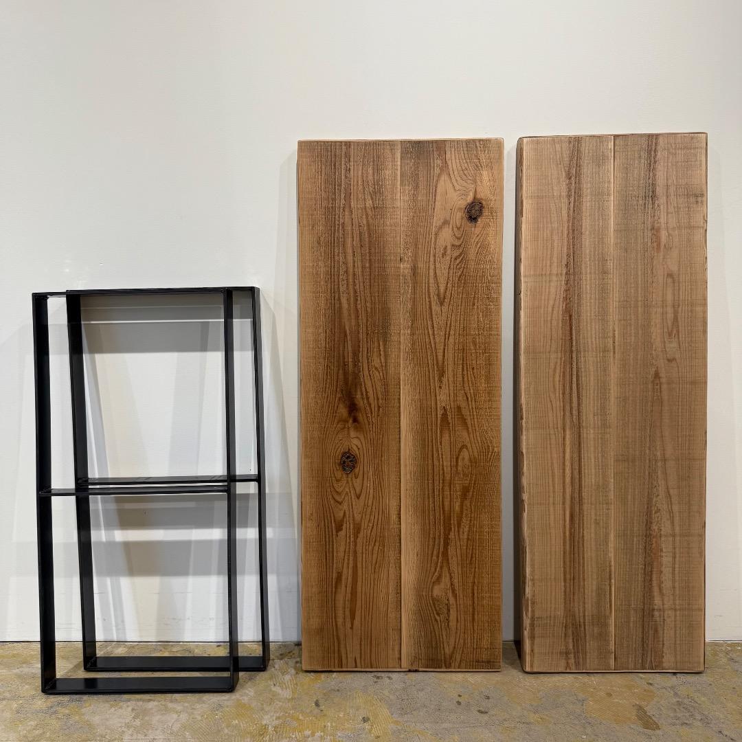 ラスティックシェルフ 古材 鉄 棚 SHELF 送料込み