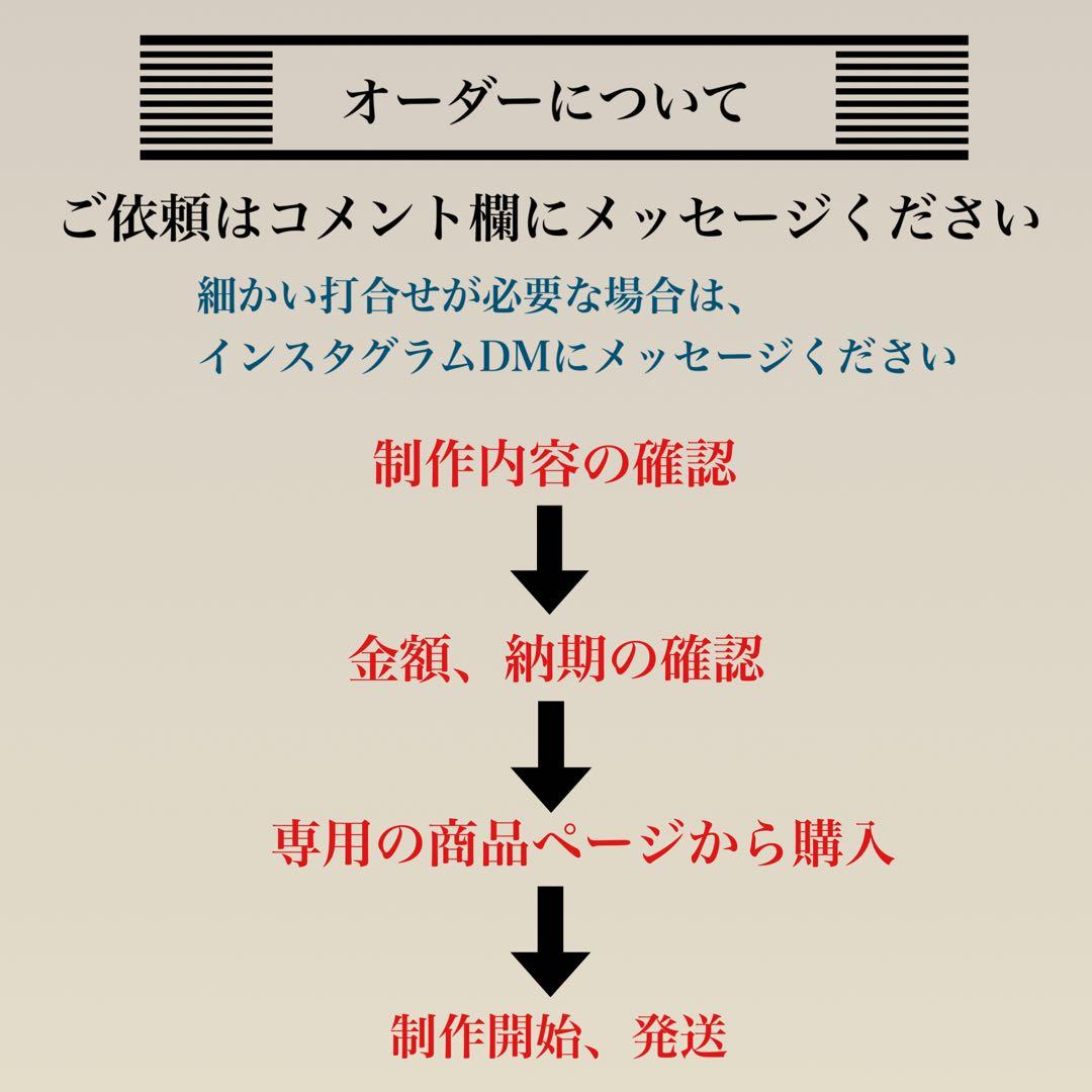 (即納品)ミドルウォレット 【カービング /ナチュラル染色】