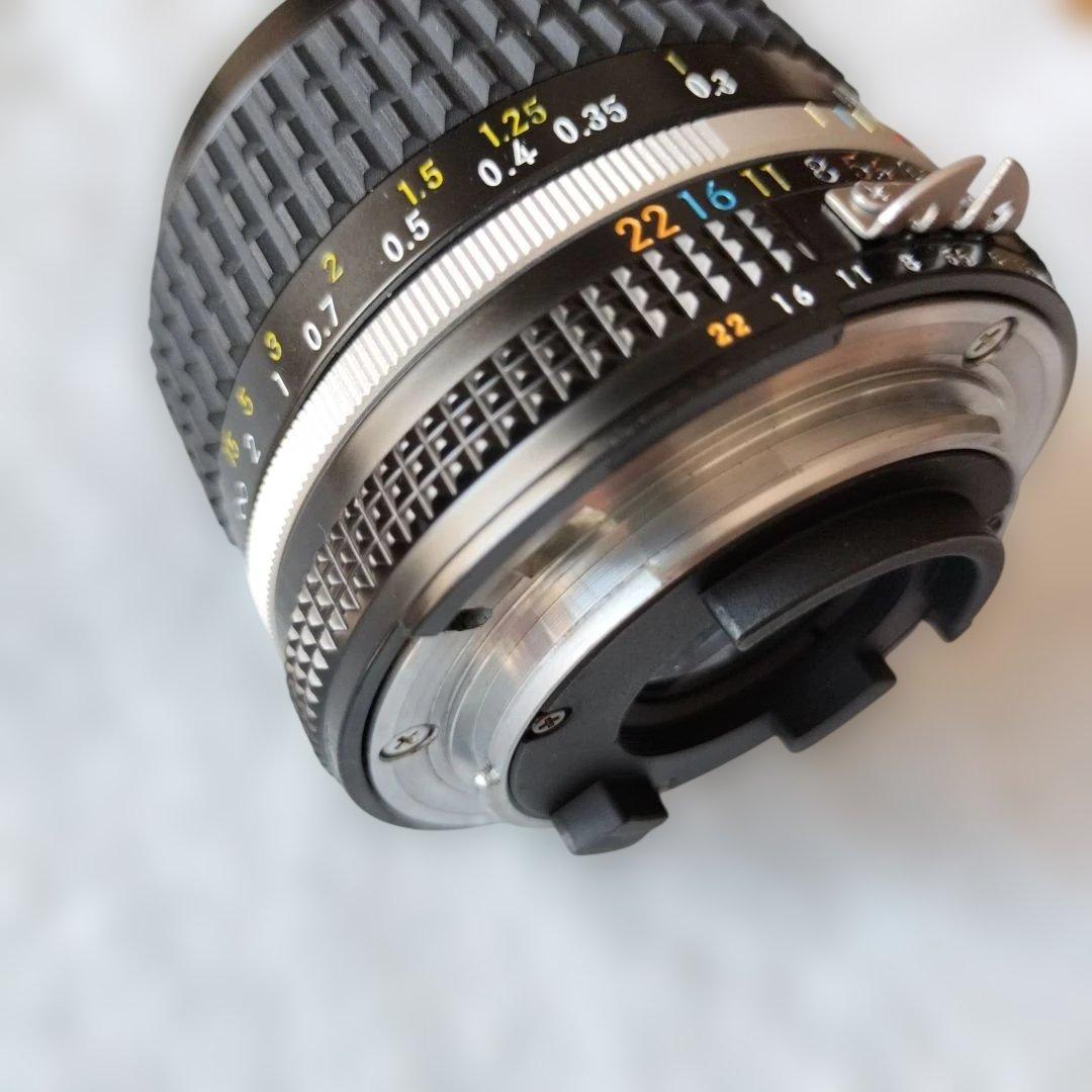 【超美品】NIKKONレンズAI-Sニッコール28mmＦ2.8