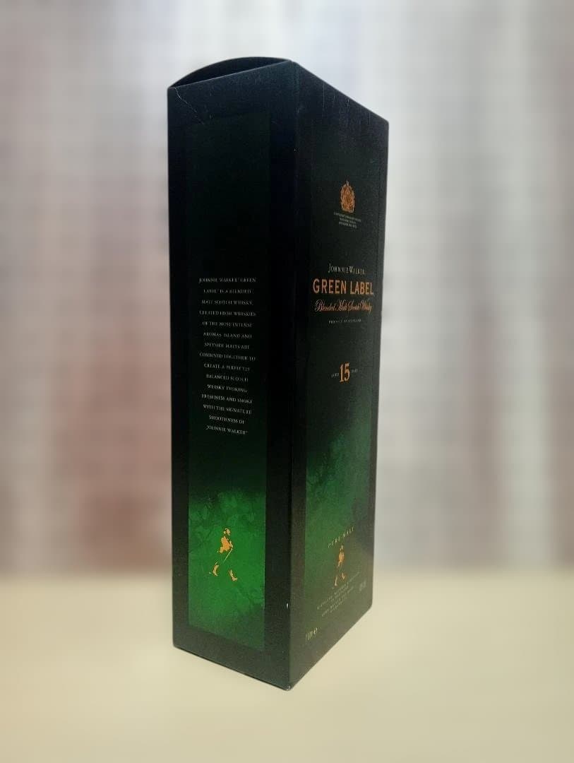 未開栓 Johnnie Walker グリーンラベル 15年 1L