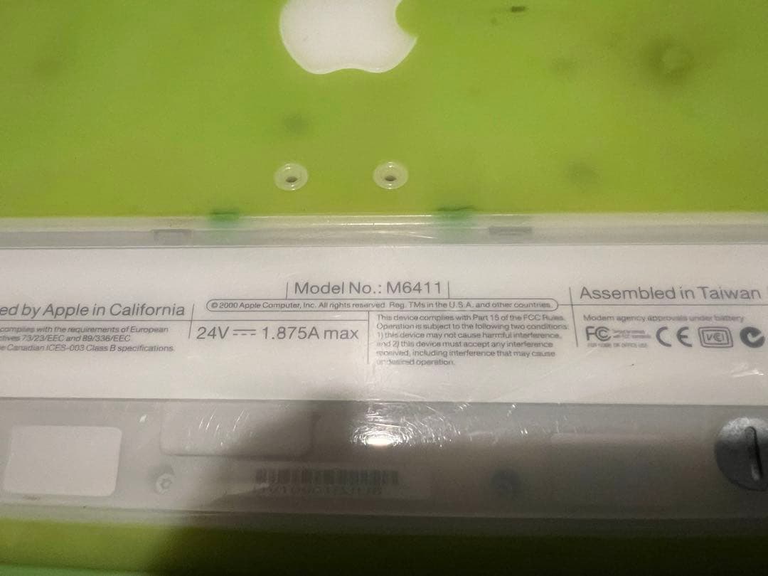 ジャンク、Apple iBook (Mac OS 9.2)