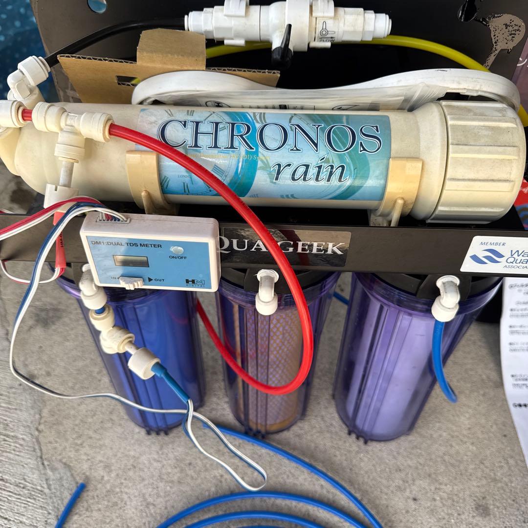 AQUA GEEK CHRONOS rain フィルターシステム　浄水器
