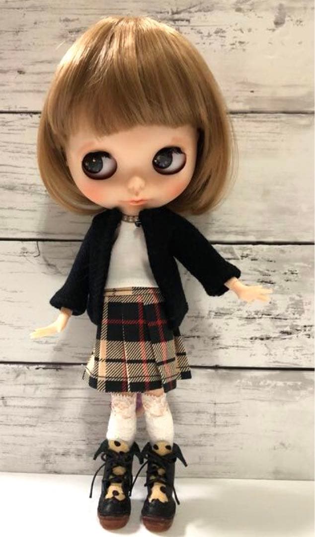 ミニチュア靴 ハラコブーツ ③ リカちゃん モンストドール アイシードール