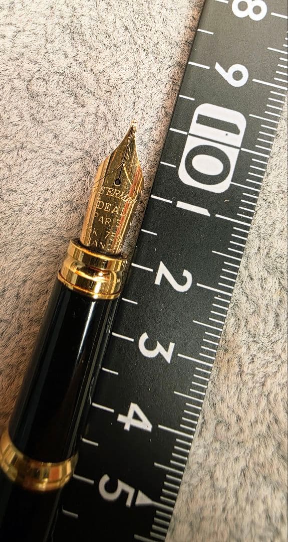 Z30 Waterman Ideal 万年筆 18K750 ブラック ゴールド