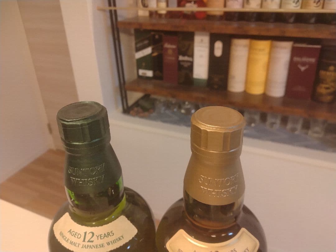 サントリー 白州 12年 & 山崎 12年 セット