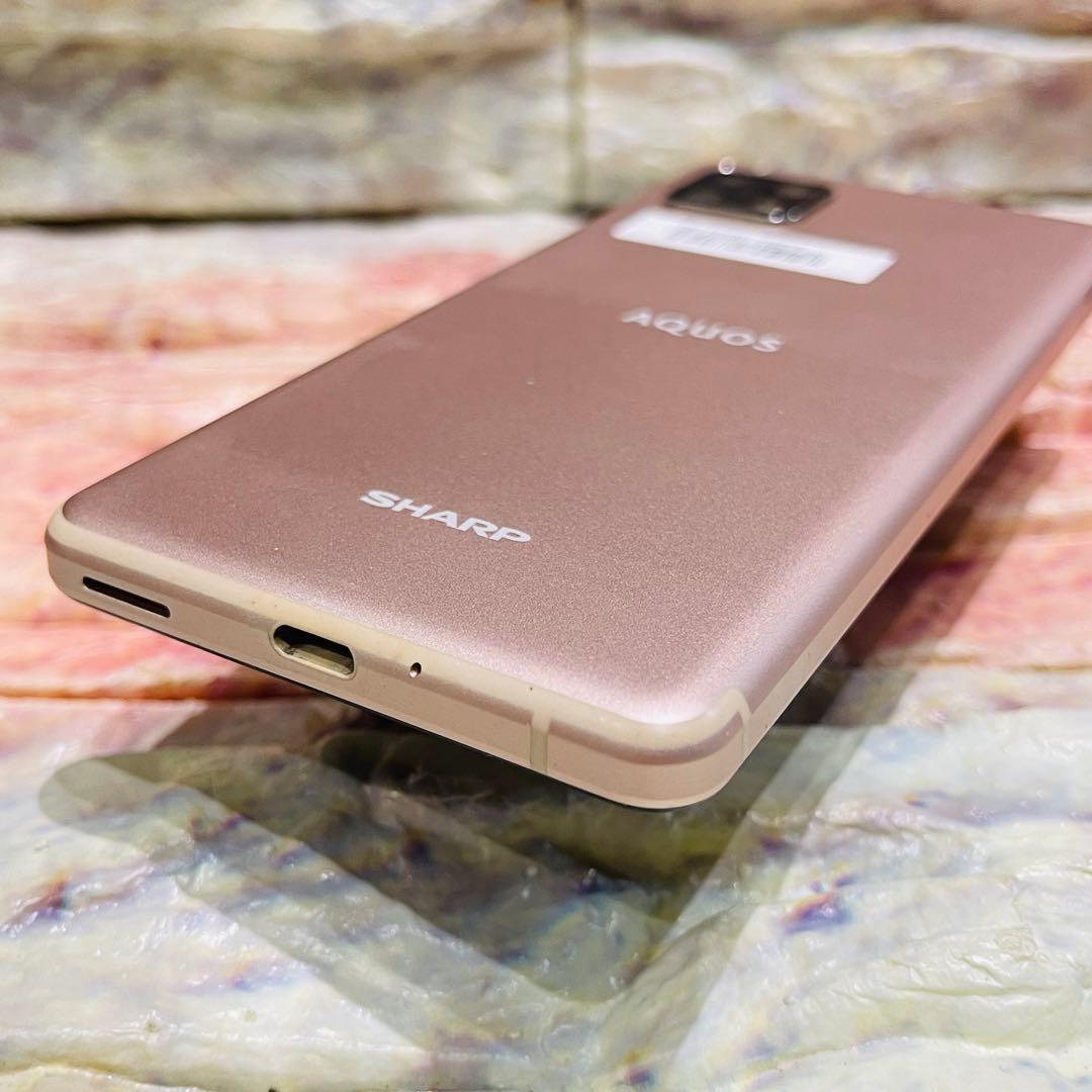 SIMフリー AQUOS sense4 64GB ライトカッパー 電池良好