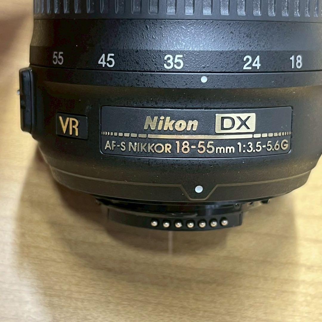 動作確認済 Nikon ニコン D3000 レンズ2本 バッテリー セット