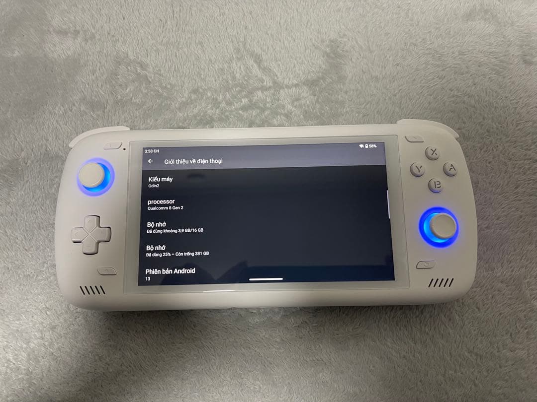 Androidタブレット本体 AYN ODIN 2 MAX WHITE 16+512