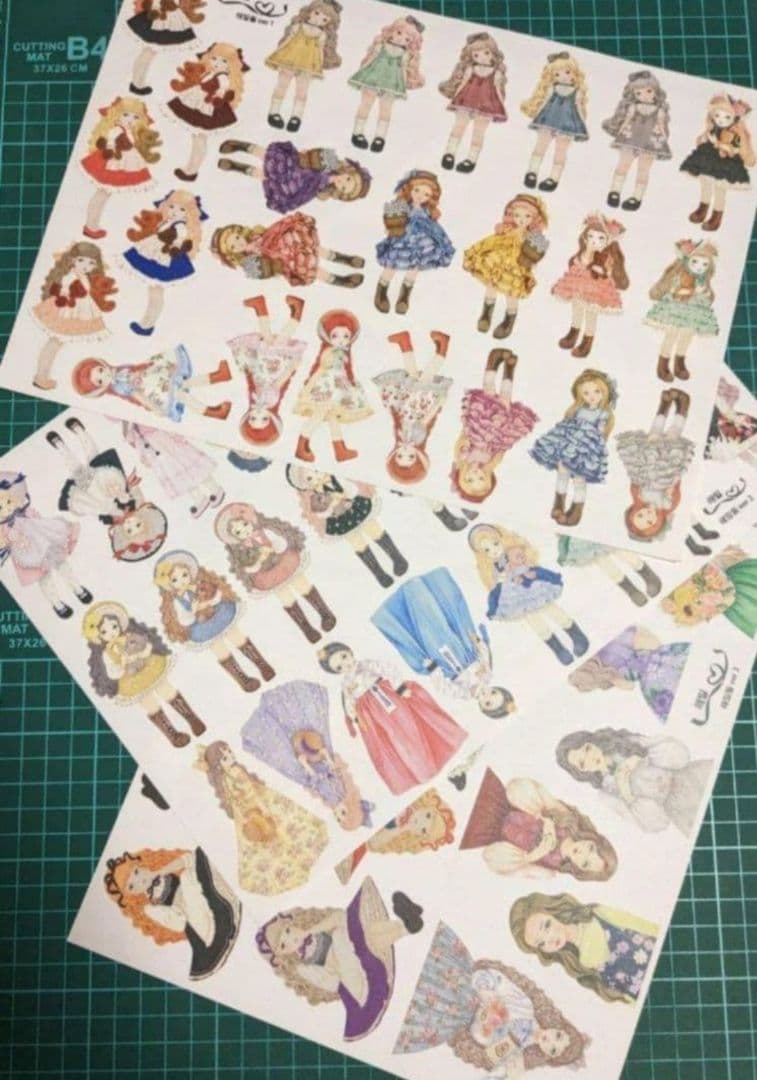 hamil doll デザインペーパー A4サイズ まとめ売り