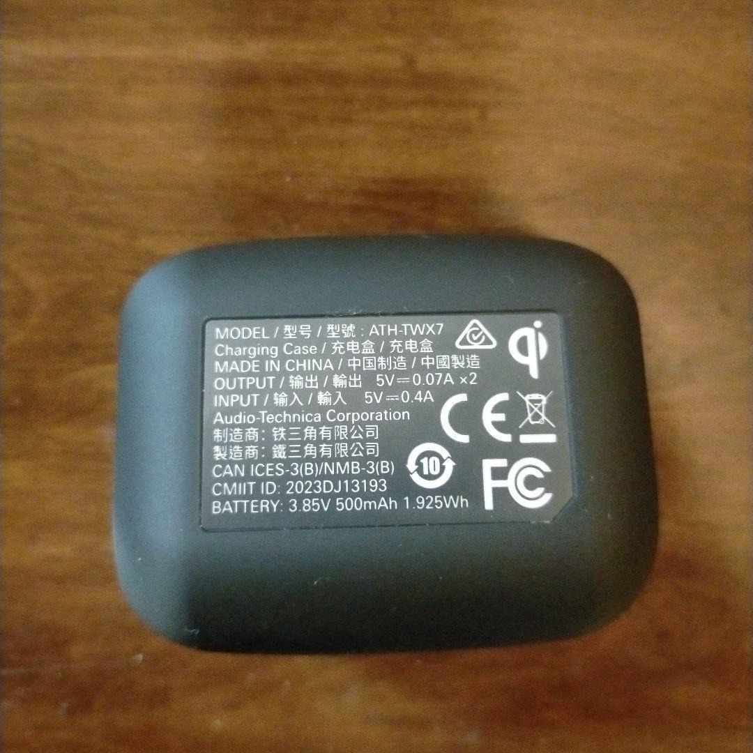 Audio-technica ATH-TWX7 BK ワイヤレスイヤホン