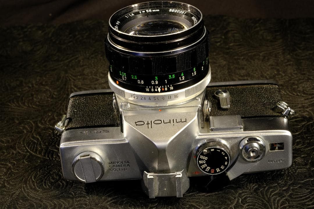 【希少・完動】東芝 EE-101 露出計(赤/青点灯)＋Minolta SR-1