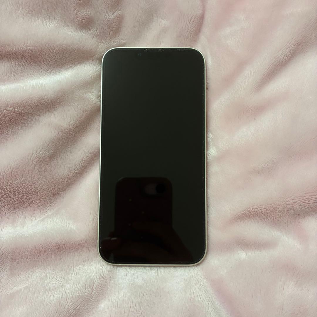 【美品】iPhone 13 128GB ホワイト 本体