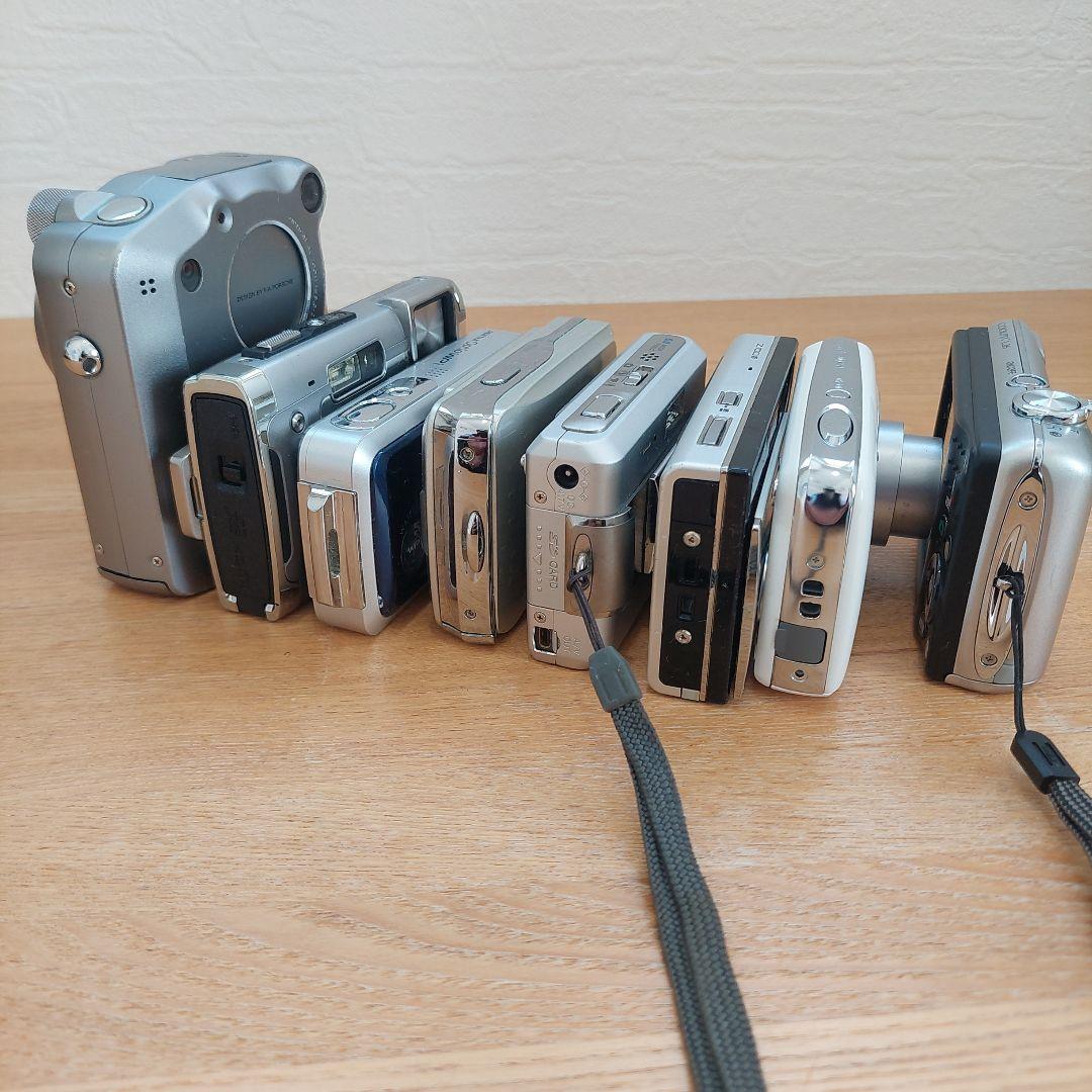 ジャンク品 デジカメ 8個セット LUMIX COOLPIX FinePix