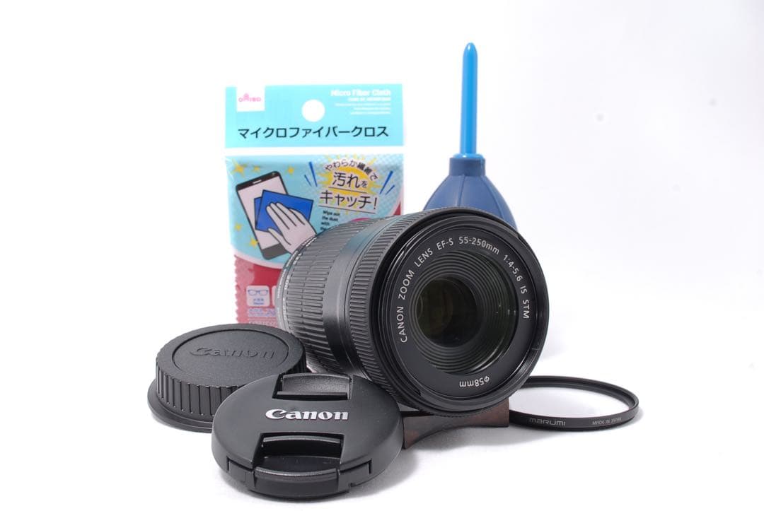 【美品】Canon EF-S 55-250mm IS STM 望遠レンズ