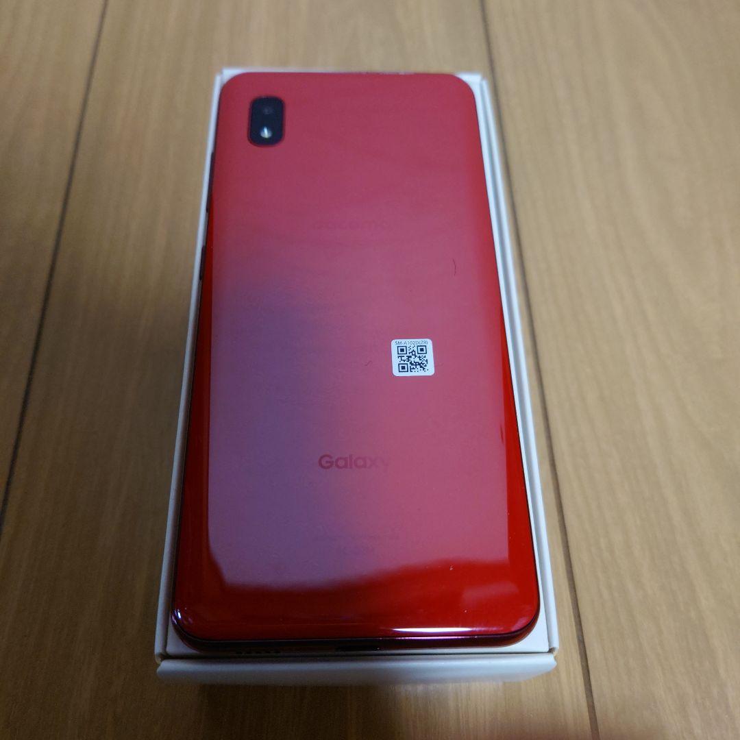 Galaxy A20 赤 新品未使用品　simフリー
