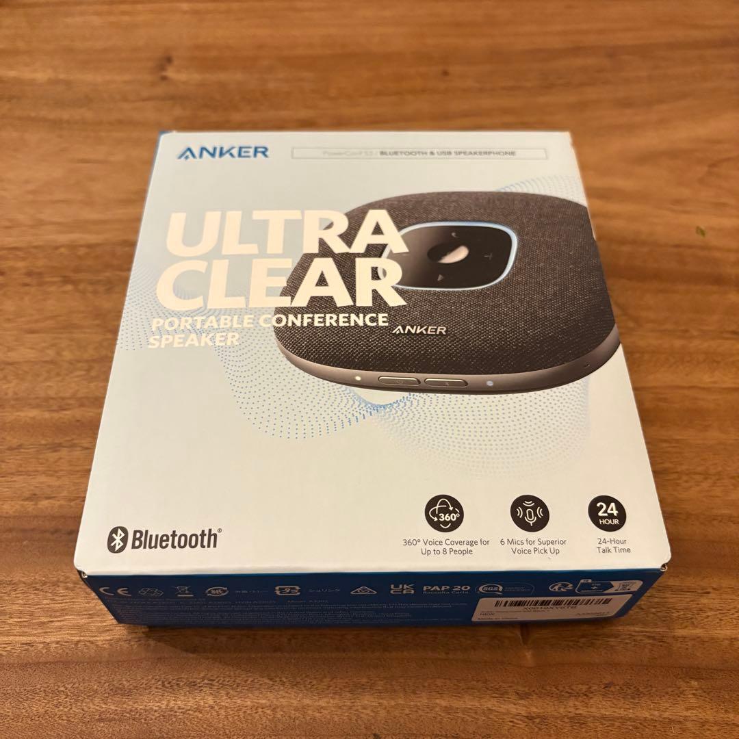 ANKER PowerConf S3 ワイヤレス スピーカーフォン