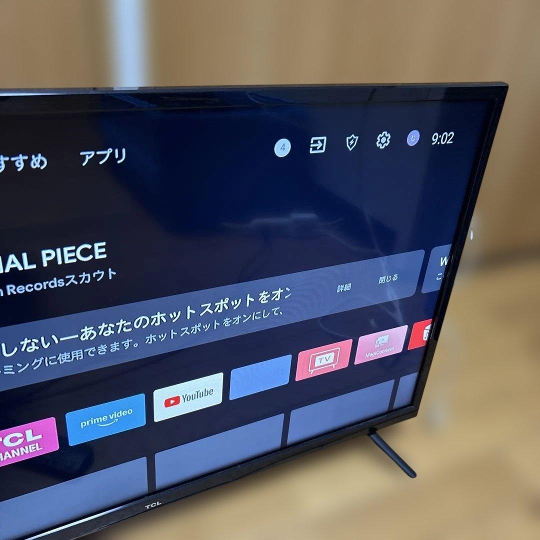 美品　TCL 32型アンドロイド液晶テレビ　32S515 2021年製