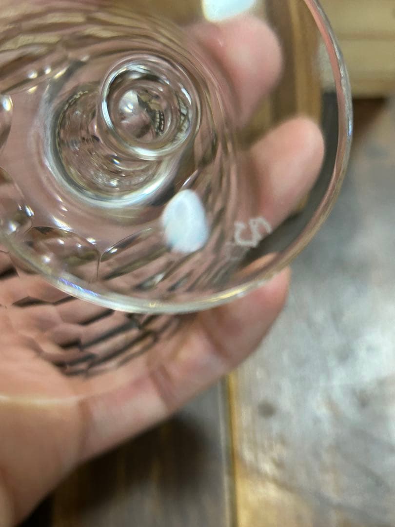 ガラス作家　作家　白幡明　細波紋杯　　日本伝統工芸展受賞　入賞　工芸品