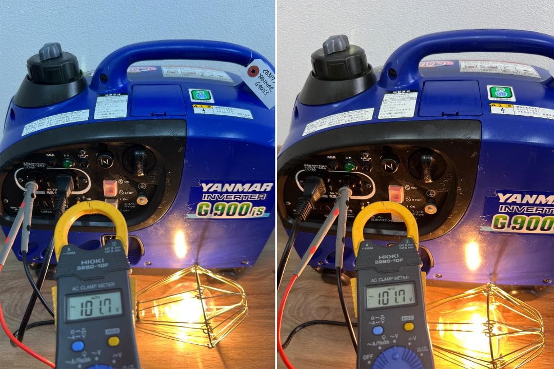 YANMAR ヤンマー インバーター発電機 G900IS 動作良好 ♪ 8317