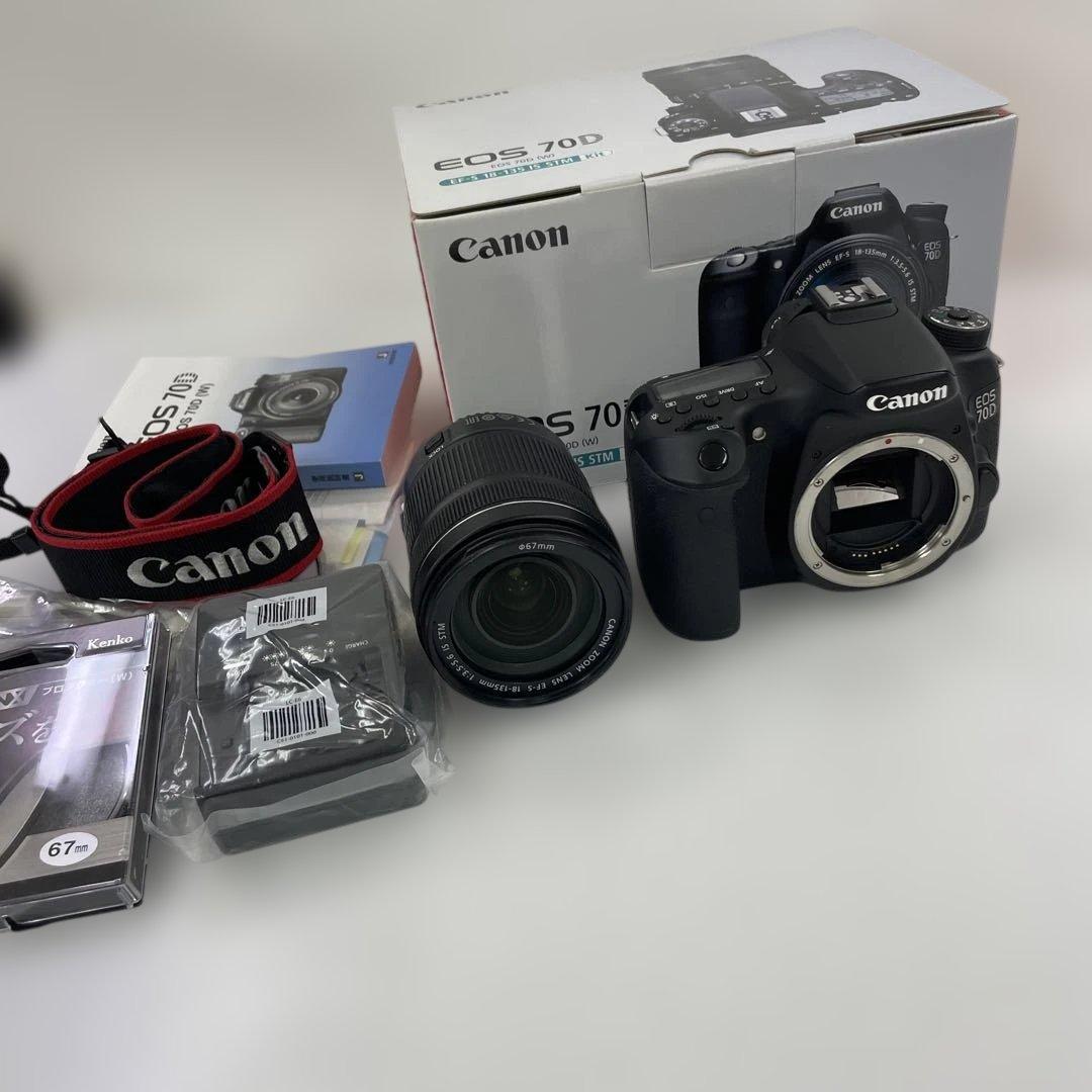 【美品】Canon EOS 70D デジタル一眼レフカメラ デジカメ