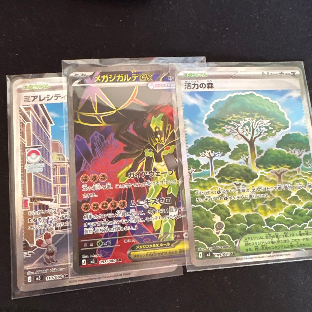 ポケモンカードゲーム メイのはげましSARサポートカード　SRおまけ付き