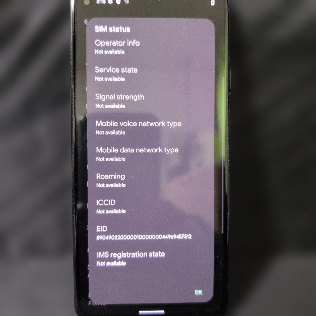 Pixel5a モストリーブラック ソフトバンク