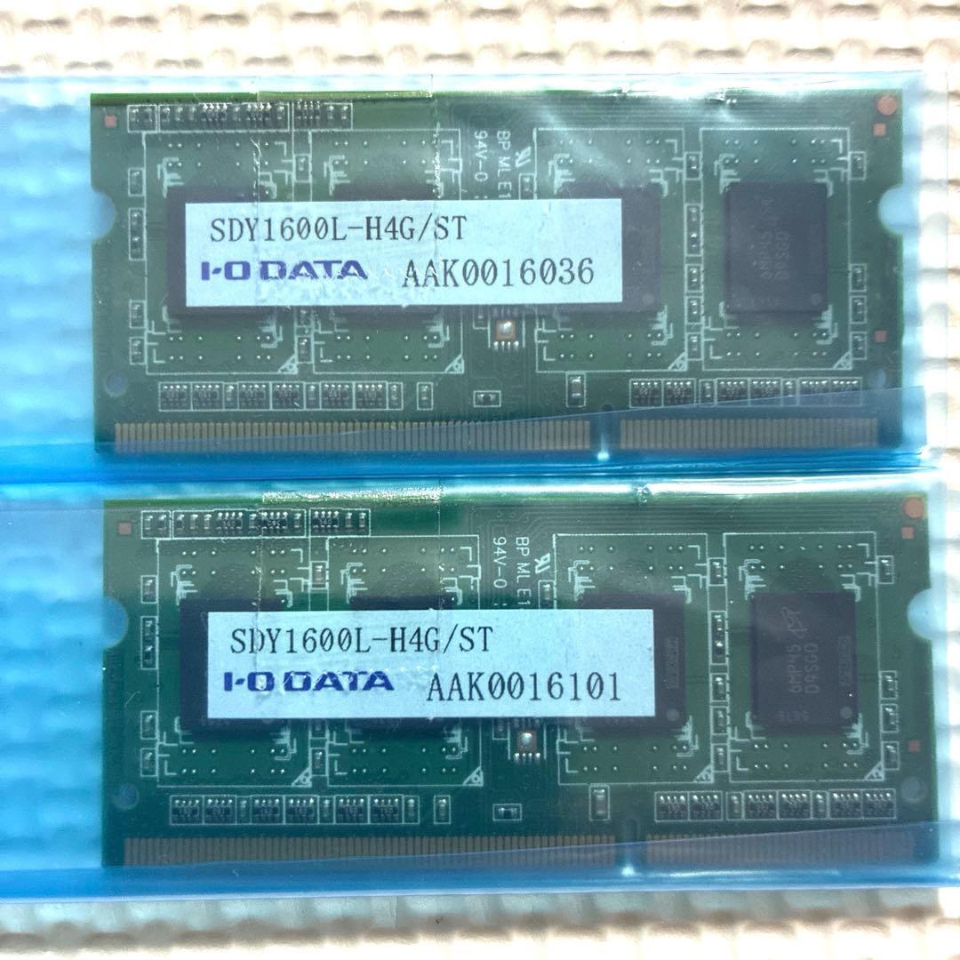 新品IODATAノート用メモリSDY1600L 4GB×10枚セット#J