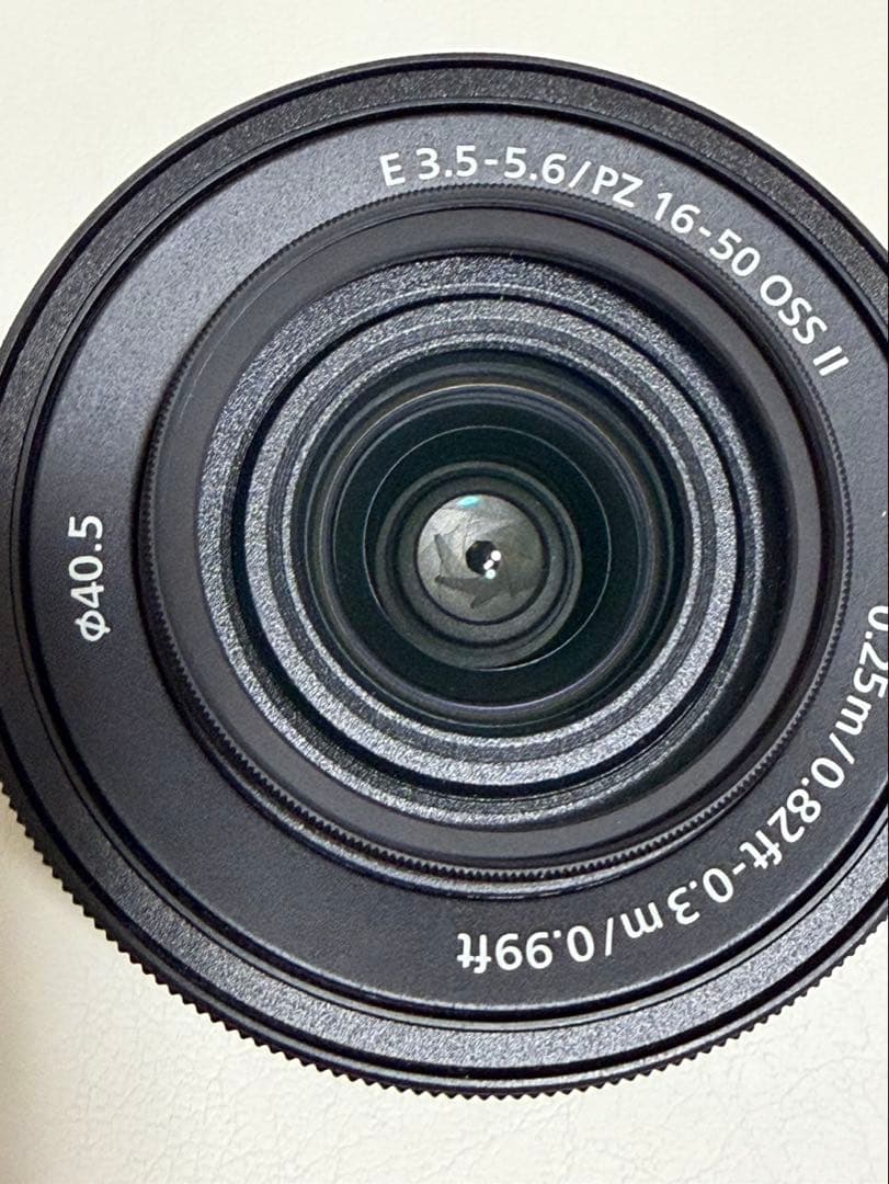 【新品同様】SONY E PZ 16-50 OSS II フィルター付