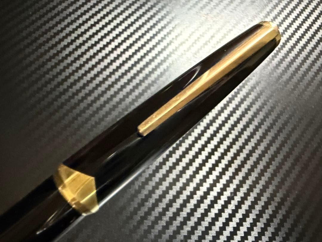 モンブラン No.121 万年筆 ブラック 18K EF 吸入式