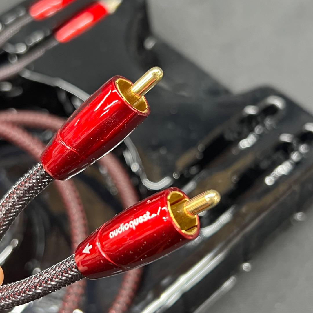 C2【used】audioquest ゴールデンゲートRCA↔︎RCA ケーブル