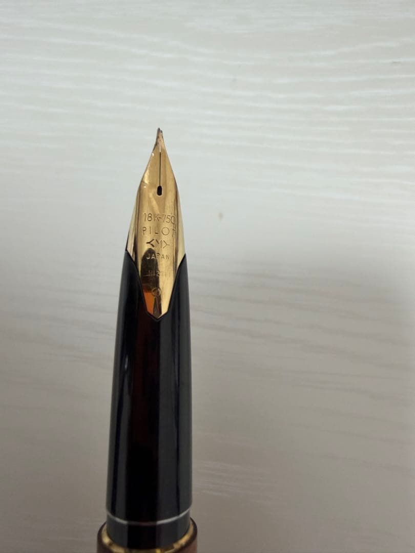 PILOT パイロット 万年筆 18K-750 M（中字）日本製