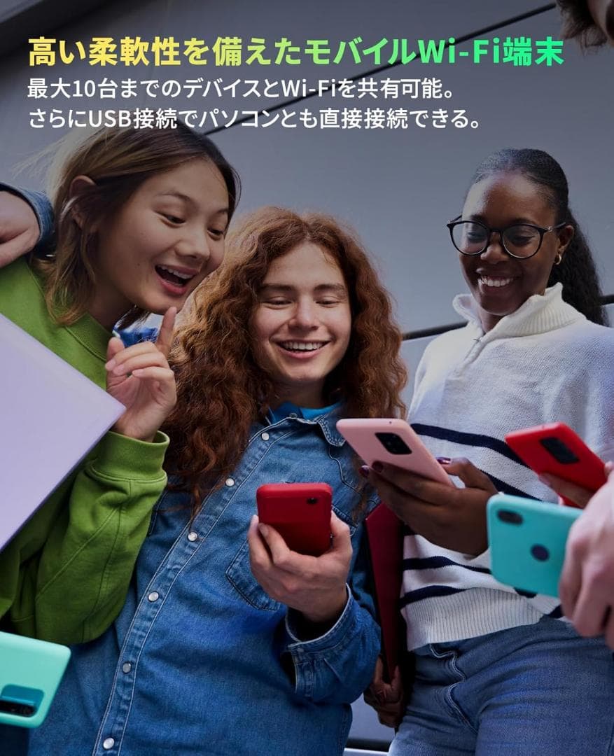 ポケットWiFiモバイルルーター 30ギガ/30日間 日韓通用 SIM＆契約不要