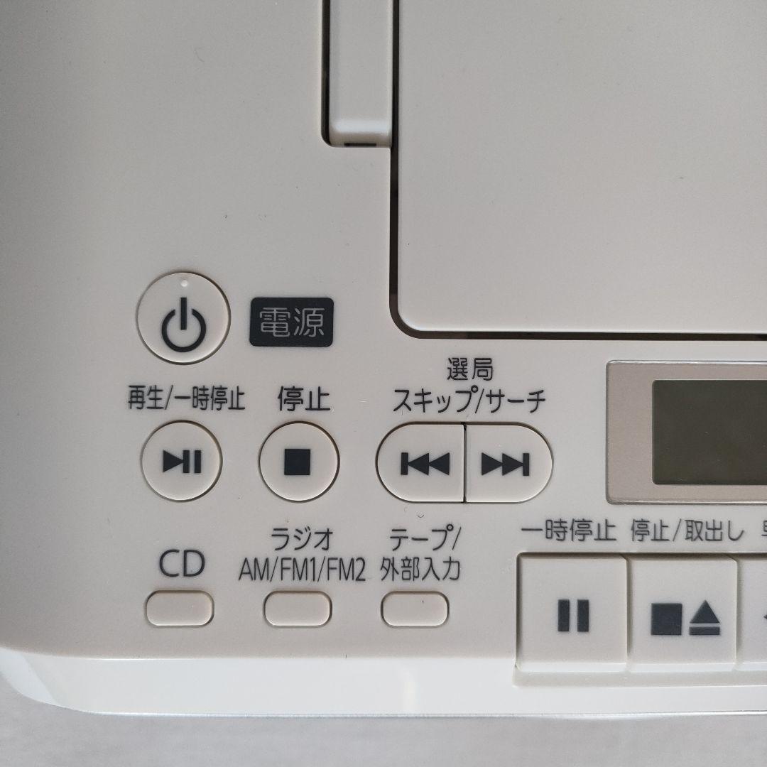 TOSHIBA CDラジオカセットレコーダー　TY-CDH8 リモコン付き