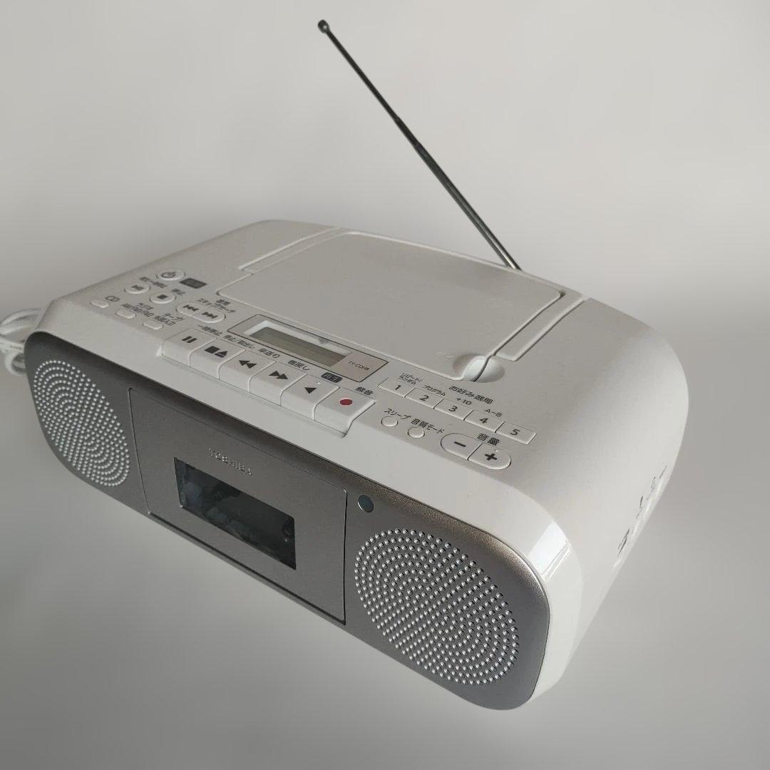 TOSHIBA CDラジオカセットレコーダー　TY-CDH8 リモコン付き