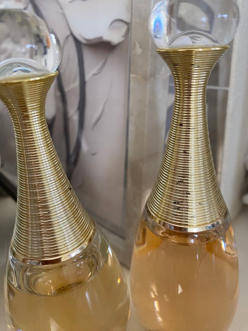 ディオール　ジャドールゴールドデザイン香水2本セット