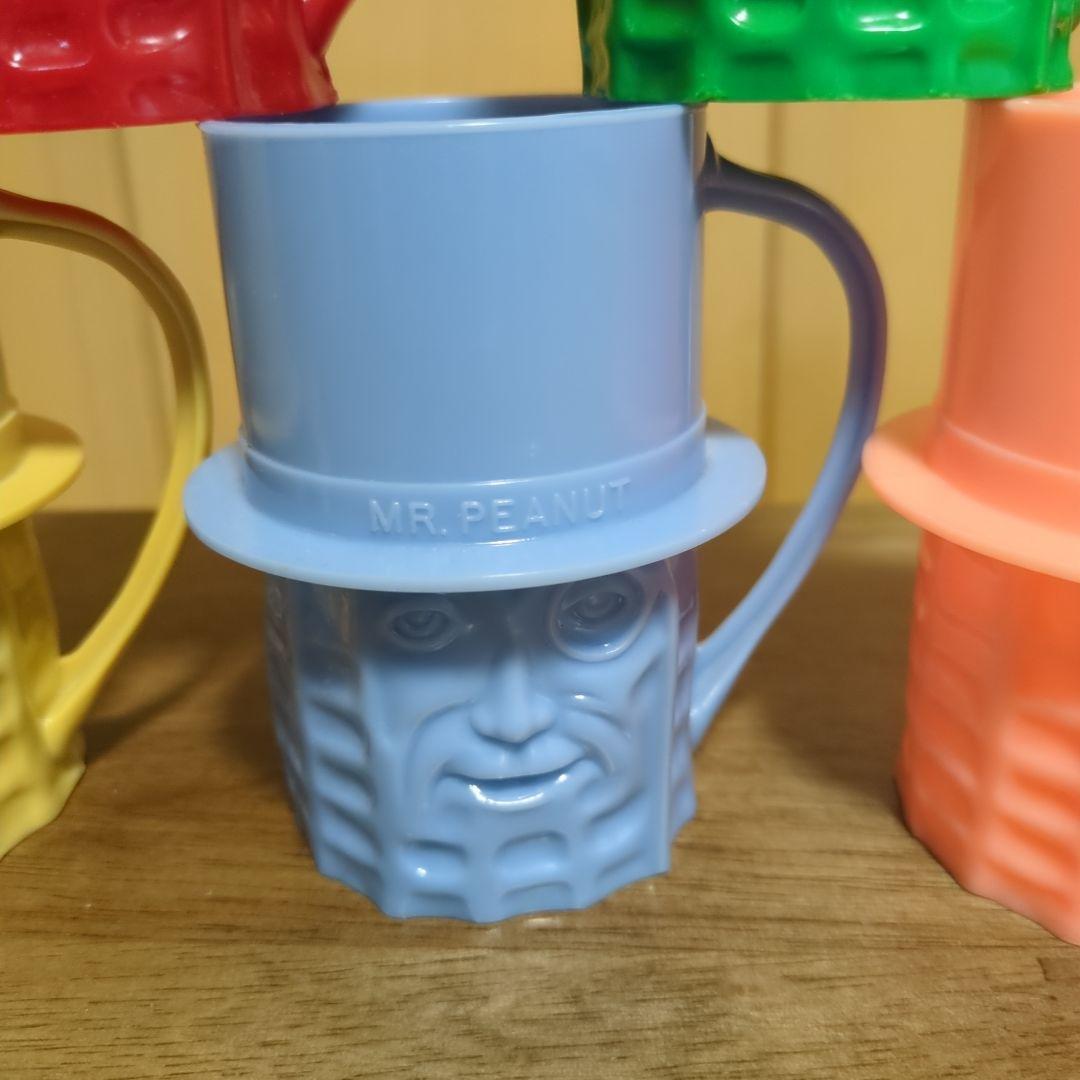 【稀少・美品】60s ミスターピーナッツ マグセット