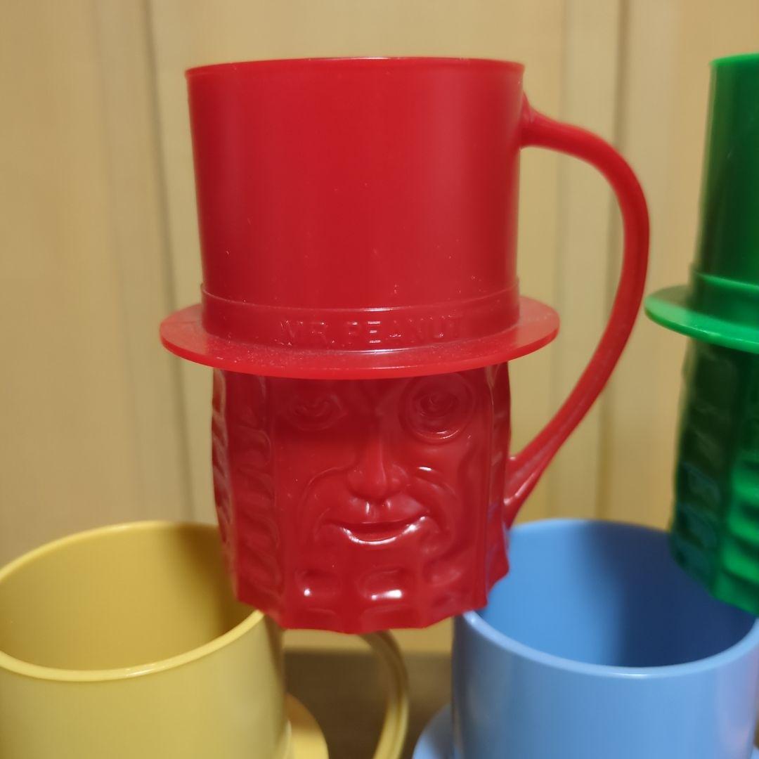 【稀少・美品】60s ミスターピーナッツ マグセット
