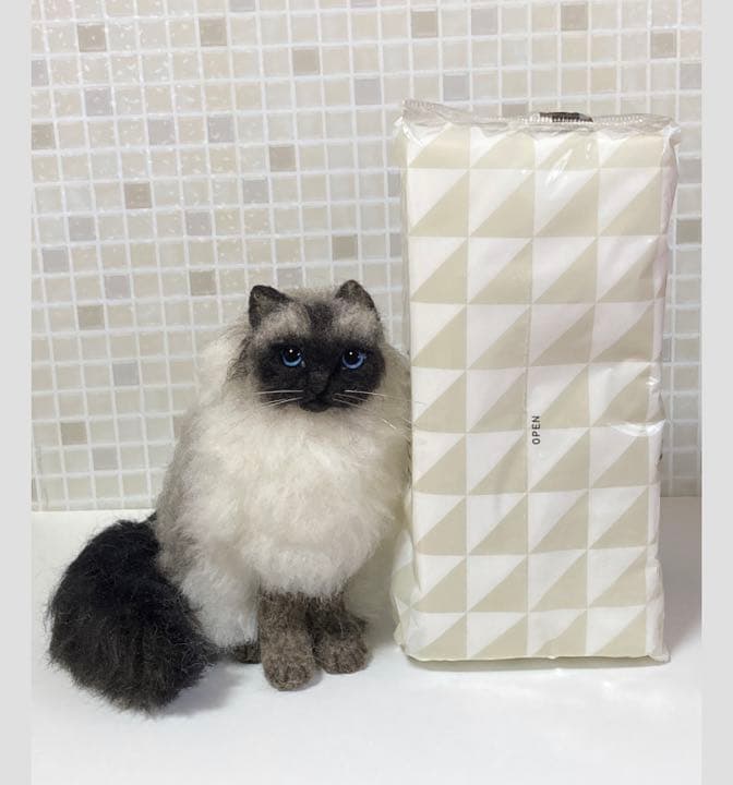 ヒマラヤン 羊毛フェルト サンプルページ ペットロス