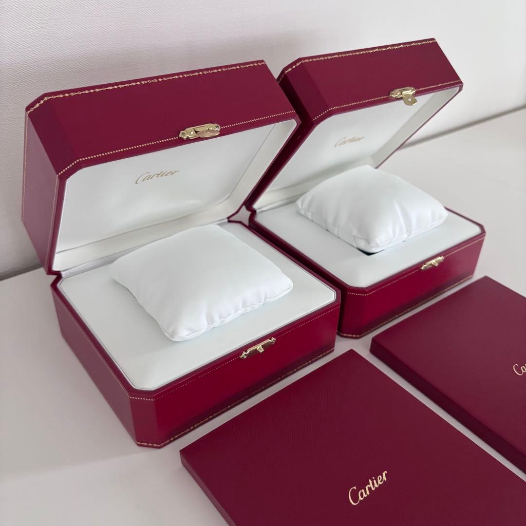 Cartier 時計用のケース　2個セット