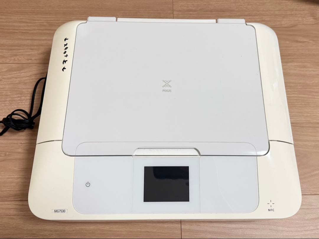 【ジャンク品】Canon MG7530 インクジェットプリンター ホワイト