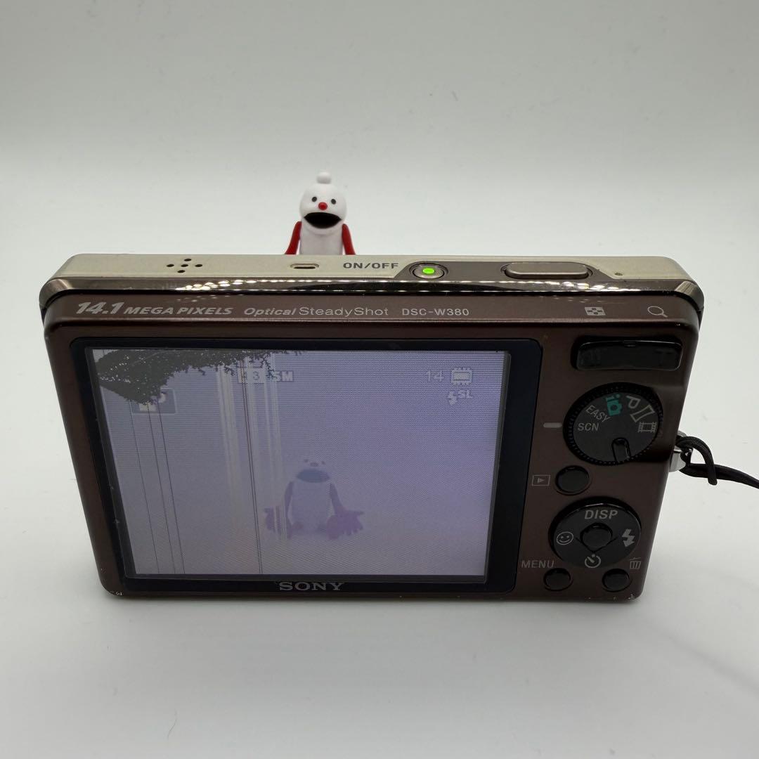 SONY DSC-W380 動作品 1410万画素 コンデジ 薄型 早い者勝ち
