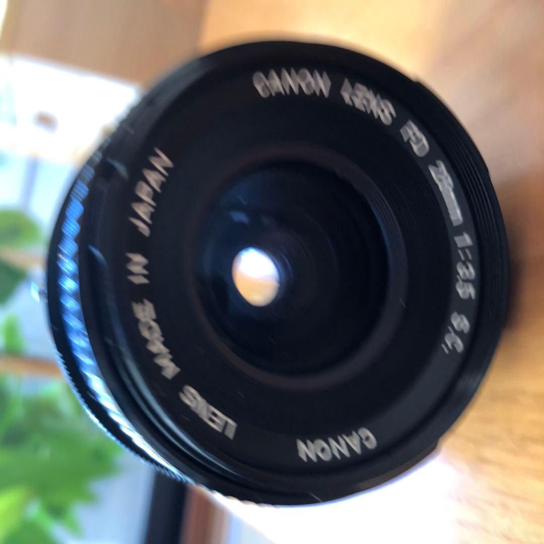 Canon EF 28mm f3.5レンズ付き　動作品