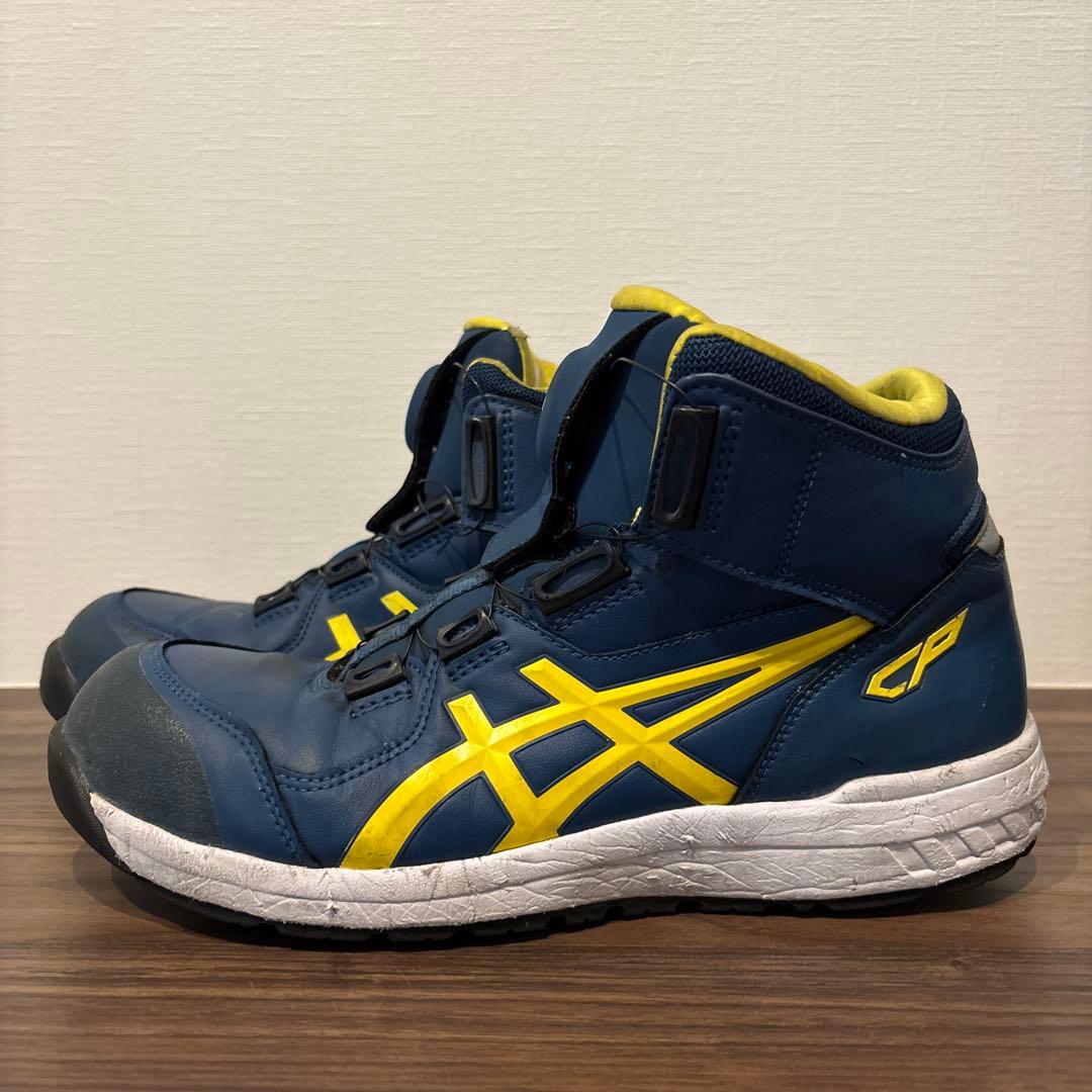 アシックス安全靴 ウィンジョブ CP304 青/黄
