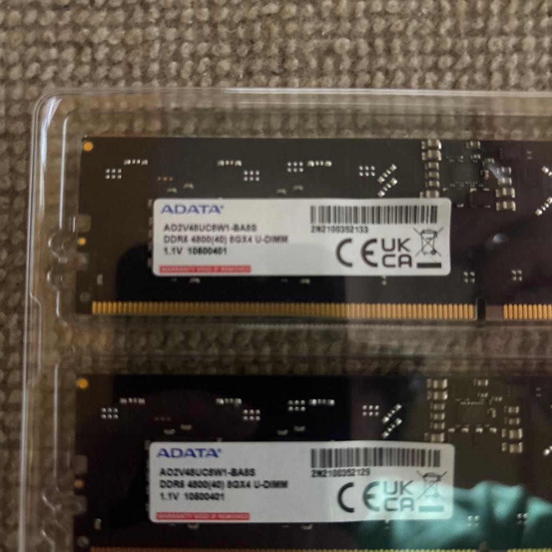 DDR5 4800 8GB×2 16GB