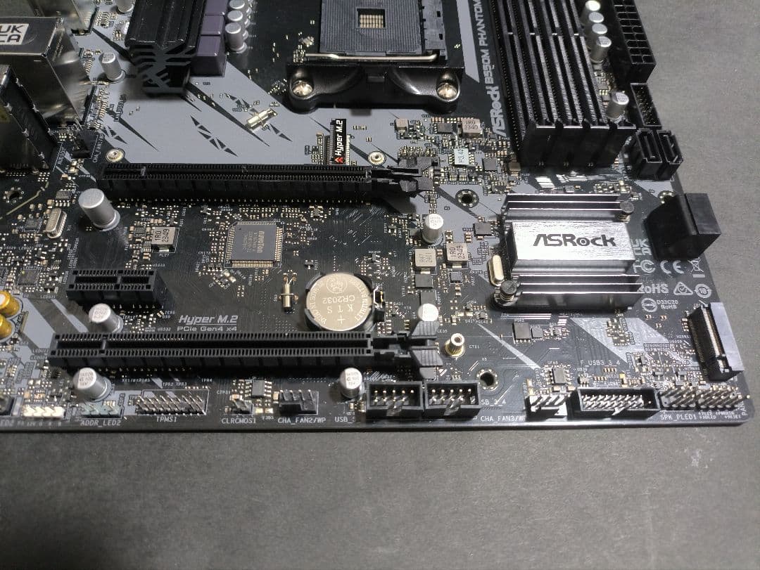 [動作品] ASRock B550M PHANTOM GAMING 4