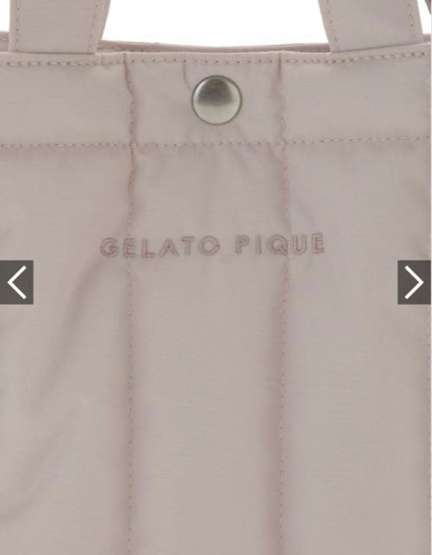 GELATO PIQUE CAT&DOG キルティングお散歩バッグＳ　ブルー