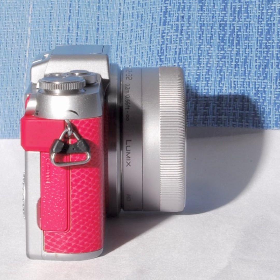 ✨極上美品＆オマケ多数✨大人気ピンク❤️Wi-Fi＆自撮りLUMIX GF7